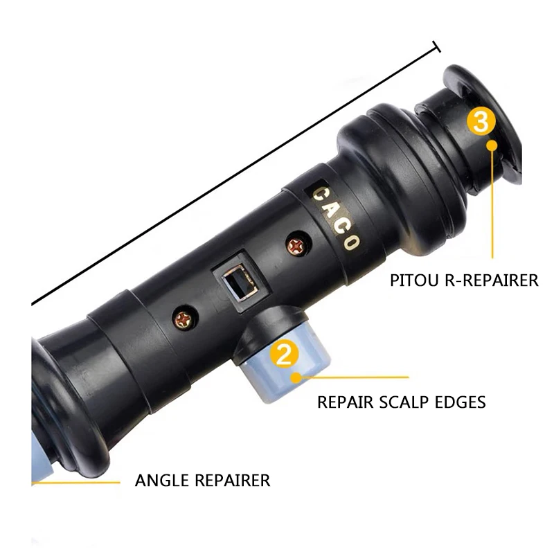 Leather head repair tool, billiard cue, leather head curvature repair, angle repair, three-in-one multi-function