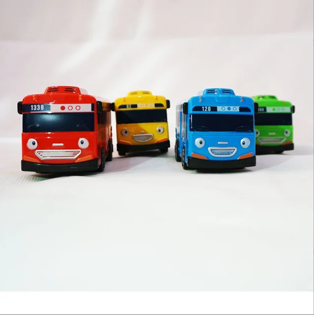 4 teile/satz bus mini auto Spielzeug die Kleine Bus Mini Kunststoff Zurückziehen Blau Rot Gelb Grün Bus Auto Modell für baby Geschenk