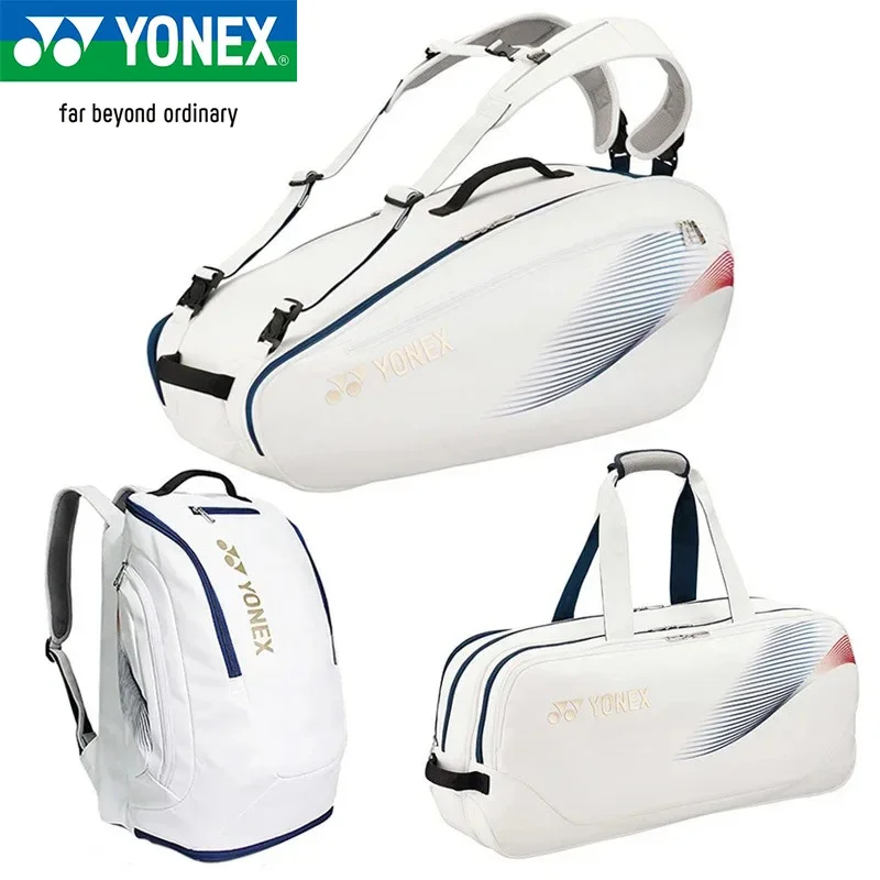 YONEX Olympic Series Badminton Racket Bag Large Capacity Sports Waterproof Tennis Racket Backpack Competition Training