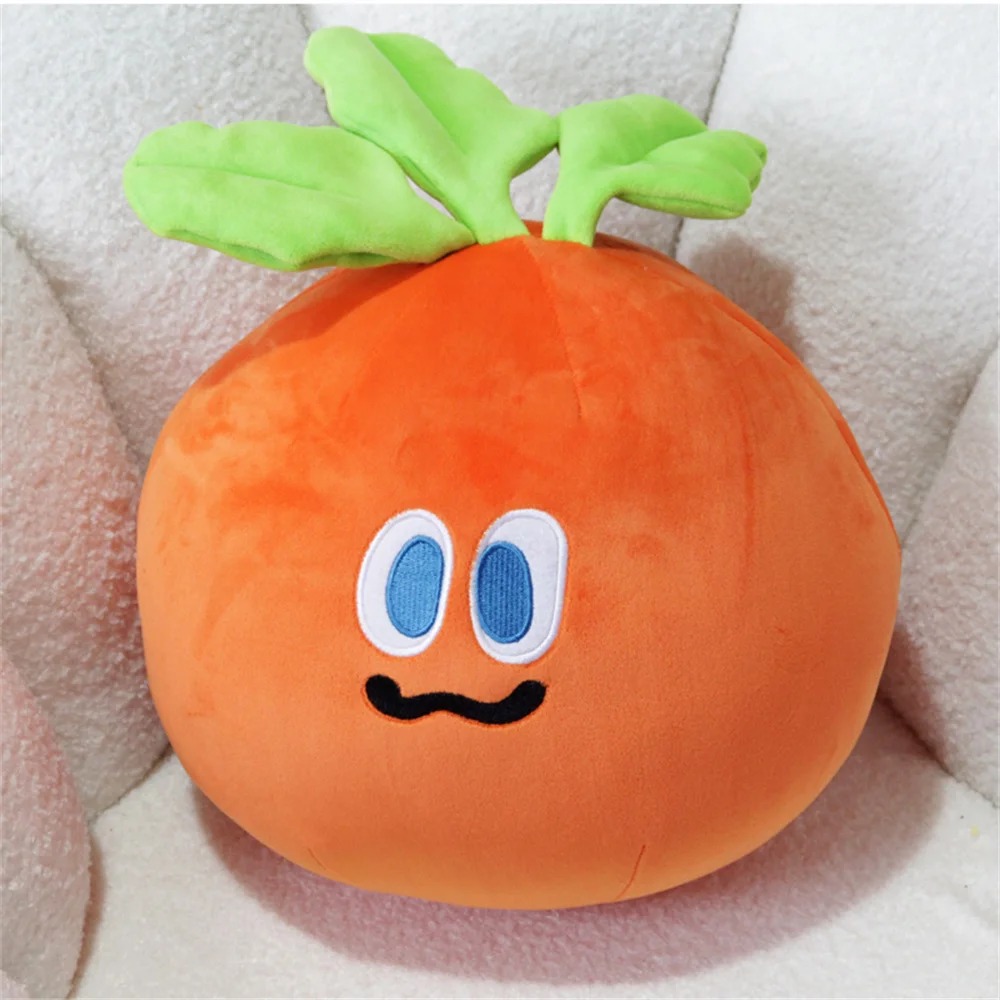 Funny Simulation Cartoon Carrot Plush Toy Daikon Fluffy Vegetable Carrot Pillow Soft Stuffed Carrot Pendant Home Decor Gifts