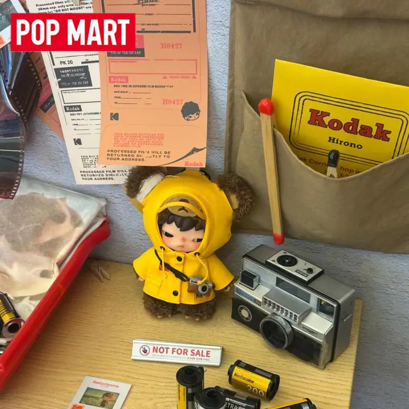 POP MART Hirono Kodak Series Muñeco de Peluche Colgante Caja Misteriosa Original Blind Box Juguetes Sorpresa Adorno para Bolsa Figuras Decoración del Hogar Muñeca