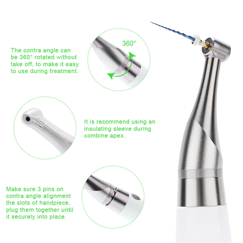 RP Pro Den tal Endo Rotary Motor With Built In Apex Locator Machine / Den tal Brushless Endomotor For Endodontic Treatment