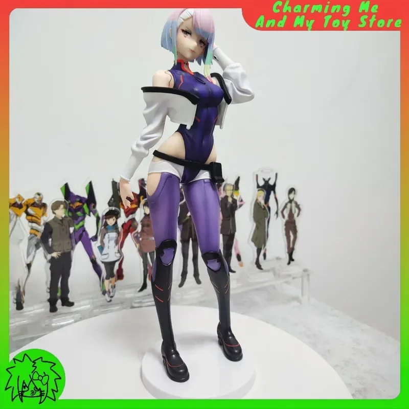 

In Stock Genuine Gee Cyber Wanderer Lucyna Kushinada Figurine Pvc 24cm Action Figure Model Toy Collectible Display Gifts