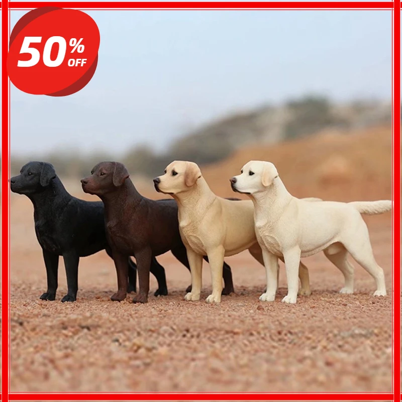 

JXK 1/6 масштаб имитация животных украшения смола лабрадор ретривер модель собаки DIY для 12 дюймов фигурки тела кукла подарок