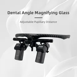 JINGT 3.5X/4.5/5.5X Dental adjustable pupillary distance angle magnifying glass oral medical equipment