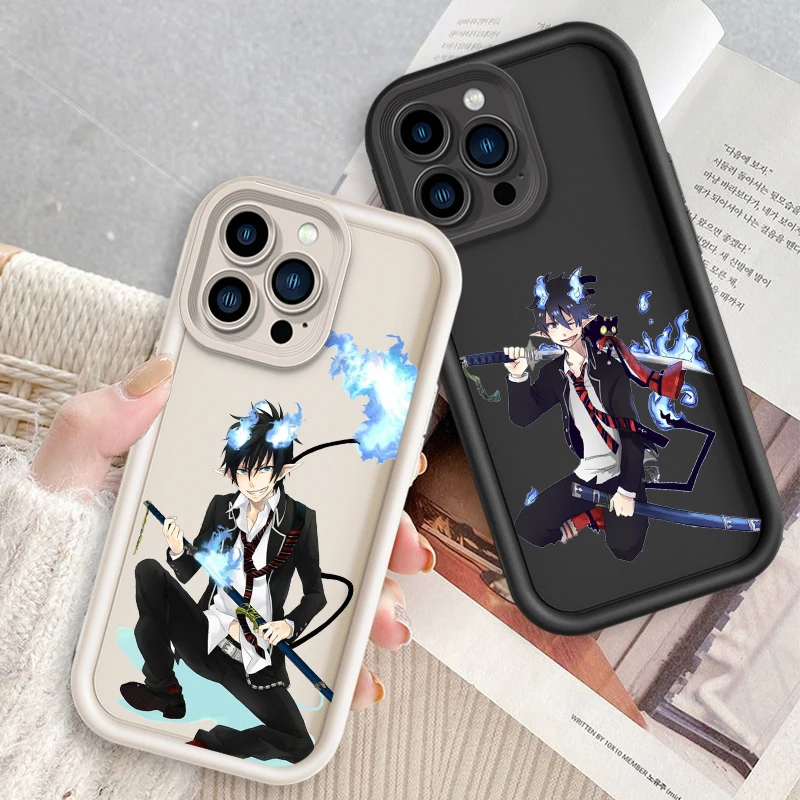 

Blue Exorcist Anime Art Eye Ladder For Apple iPhone 15 14 13 12 11 XS XR X Pro Max Plus Back Phone Case