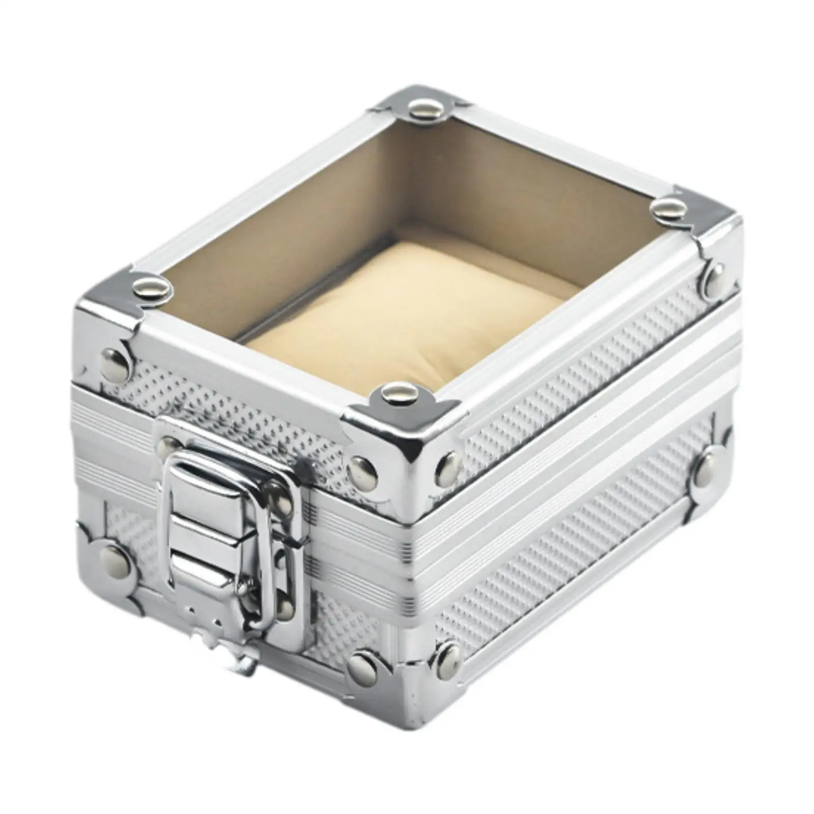 Watch Box Organizer Jewelry Bracelet Storage with Cloth Pillow Storage Case