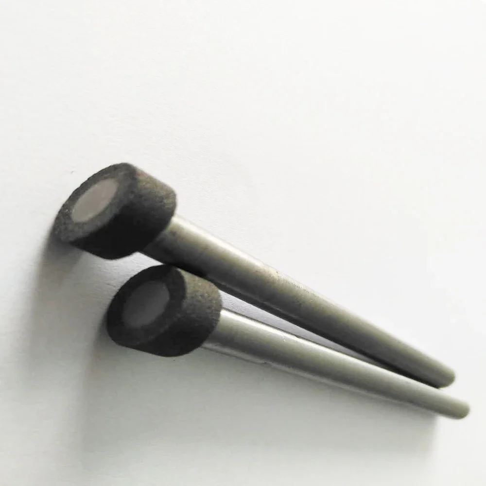 

small grinding pin internal diamond grinding wheel with mounted shaft tools（2 pieces）