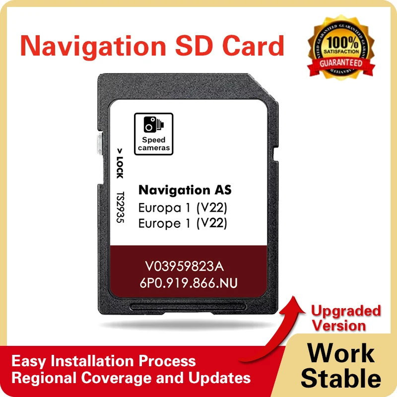 

32GB SD Card Discover Media MIB2 Sat Nav for Seat Leon Navi System 2015-2021 V03959823A Update EU map