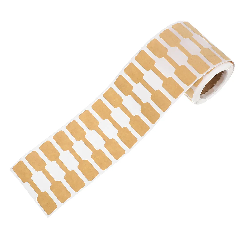 2000 Pcs Ring Jewelry Hanging Tags Empty Label Sticker Earring Adhesive Labels Bracelet for Selling Item