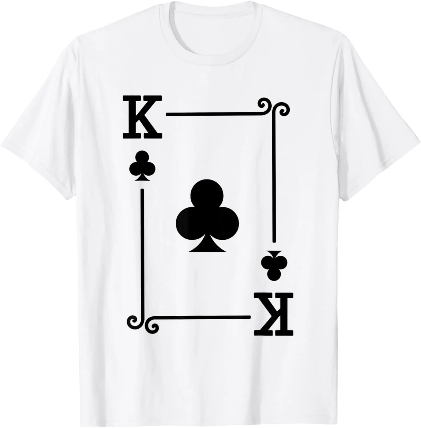 Playing Plum Blossom Cards Costume - Ace、K、Q、J、10、9、8、7、6、5、4、3、2  Diamonds Card Poker Women's T-shirt Streetwear Men T Shirts