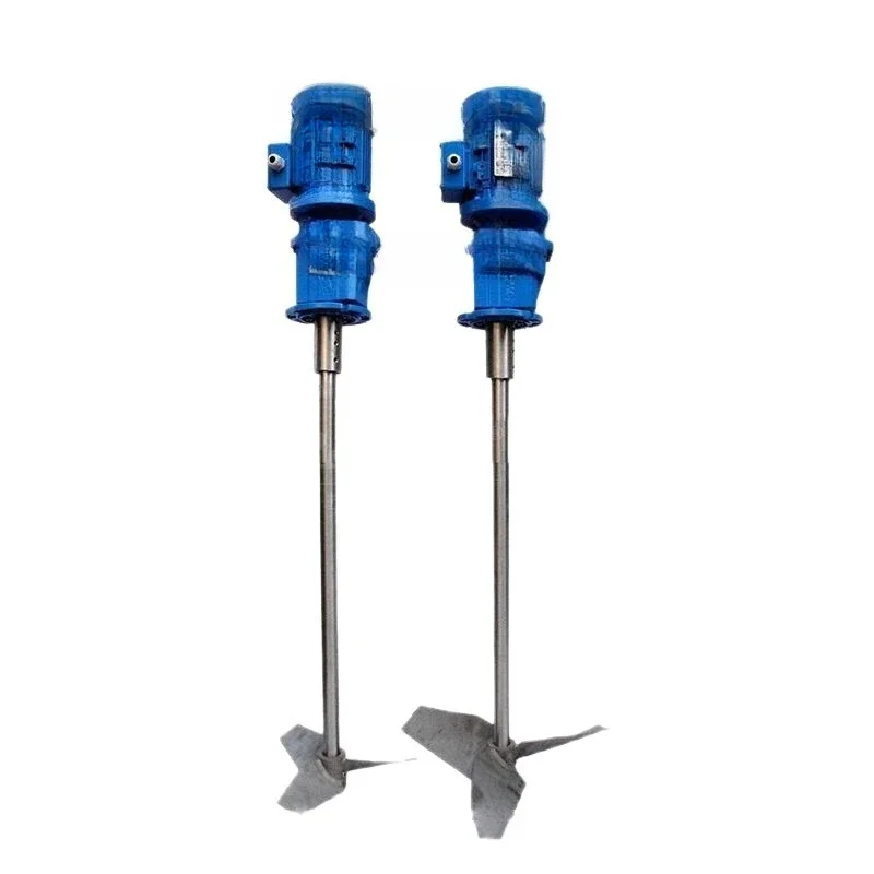 Mixer, electric vertical mixer, sewage treatment equipment, dissolving slurry mixer