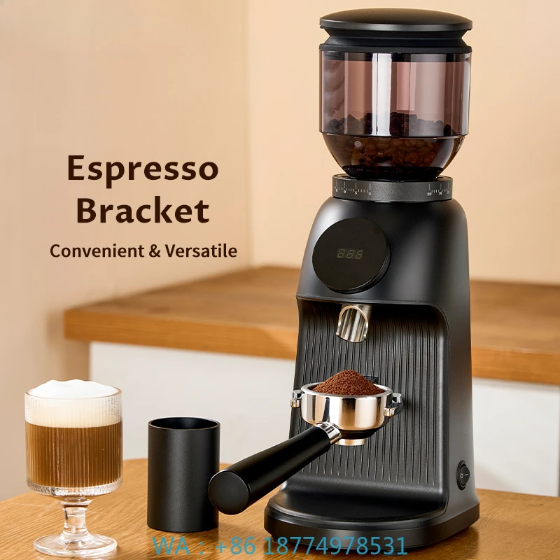 

Pour Over Dosing Electric High Precision 64mm Commercial Coffee Grinder for Espresso and