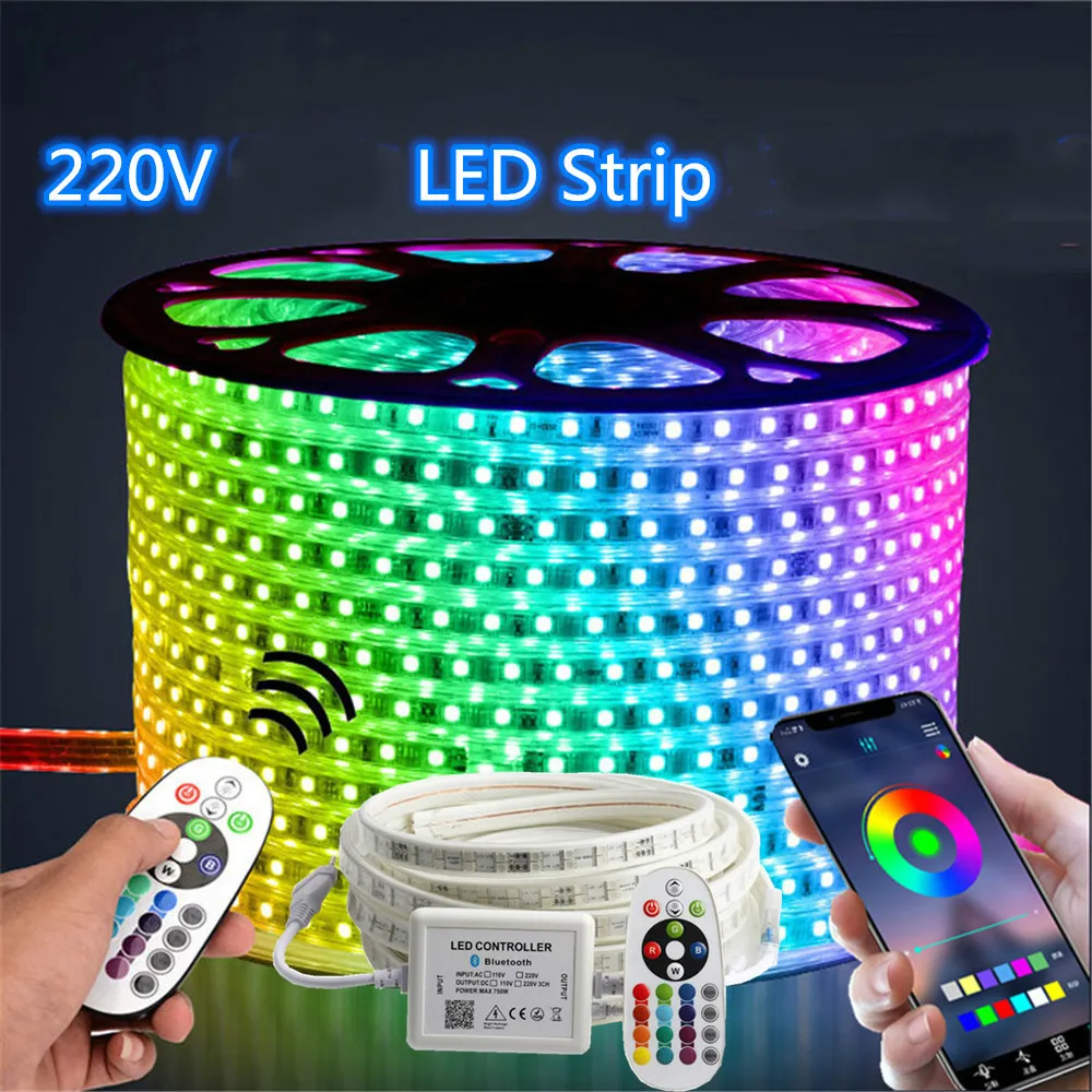Kontroler Bluetooth 220V RGB sterowanie taśmą LED do telefonu zdalna kontrola aplikacji Bluetooth do sterowania taśmą LED RGB 5050