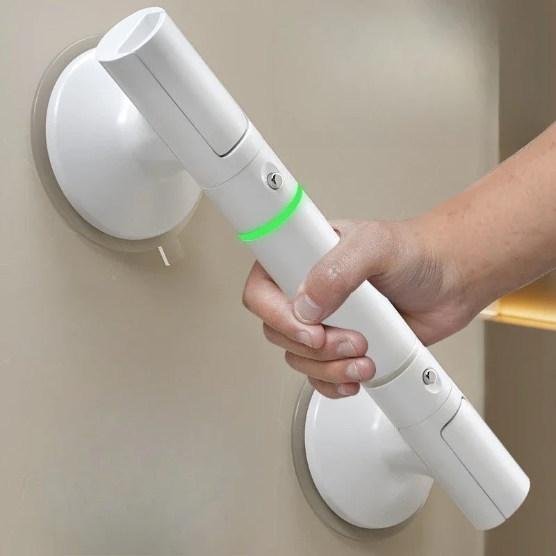 Household Bathroom Handrails No Punching Toilet Anti-slip Safety Handle Elderly Bathrooms Accessories Items Supplies Fixture