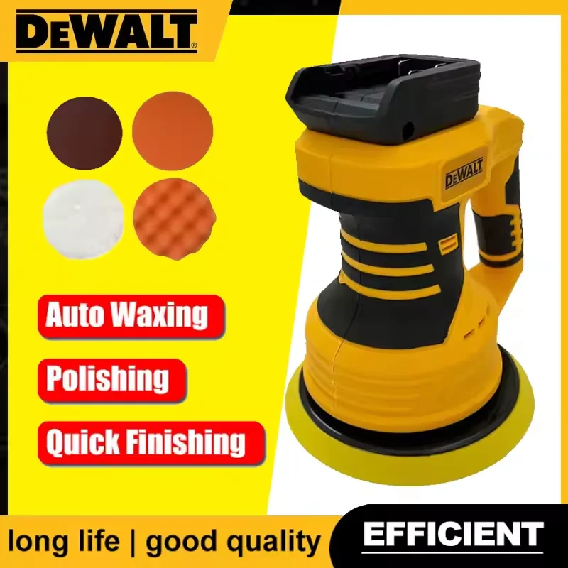 

Dewalt 8 Gears Cordless Car Polisher Adjustable Auto Electric Waxing Sanding Sealing Glaze Tool Rechargeable 18-20V Battery