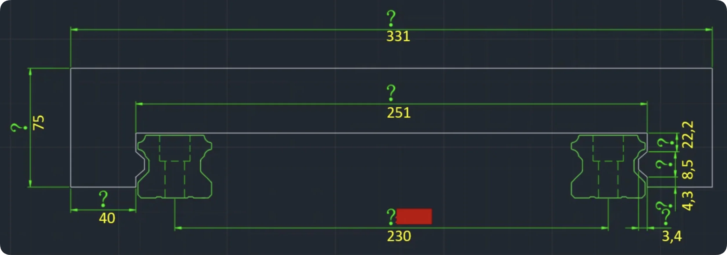 

2 шт. пылезащитный чехол с ЧПУ Lmax = 1100 мм по индивидуальному заказу