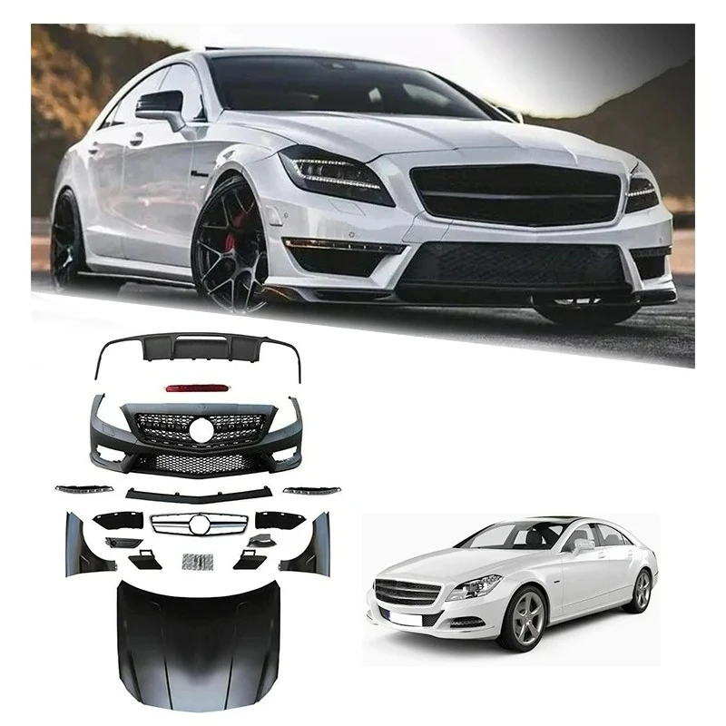 

Easy-Install ForMercedesBenz C218 CLS-Class CLS63 AMStyle Fiberglass Body Kit 2011-2014