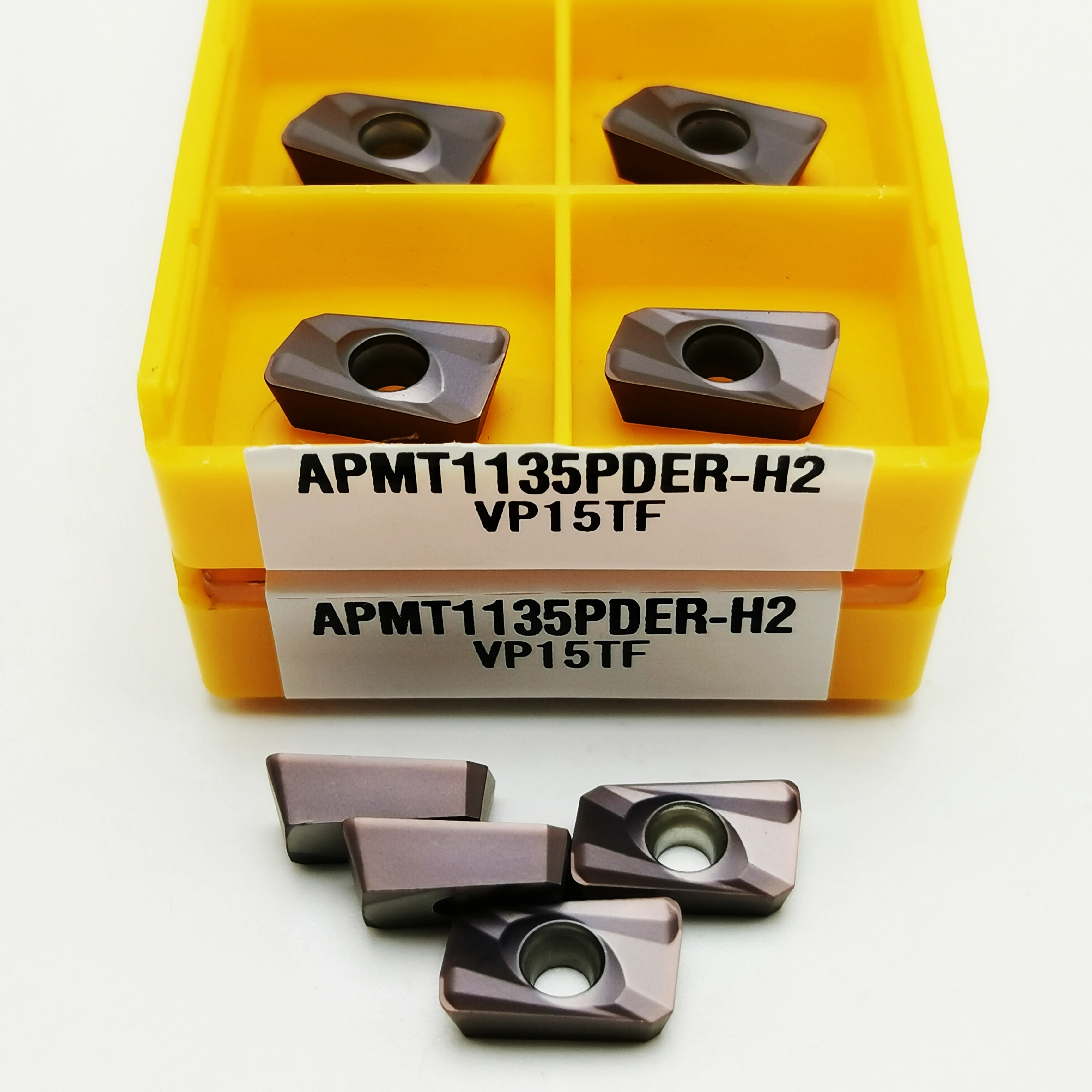 10 pz APMT1135 PDER H2 VP15TF fresa in metallo duro inserto per fresatura CNC APMT1135 inserto per tornitura PDER