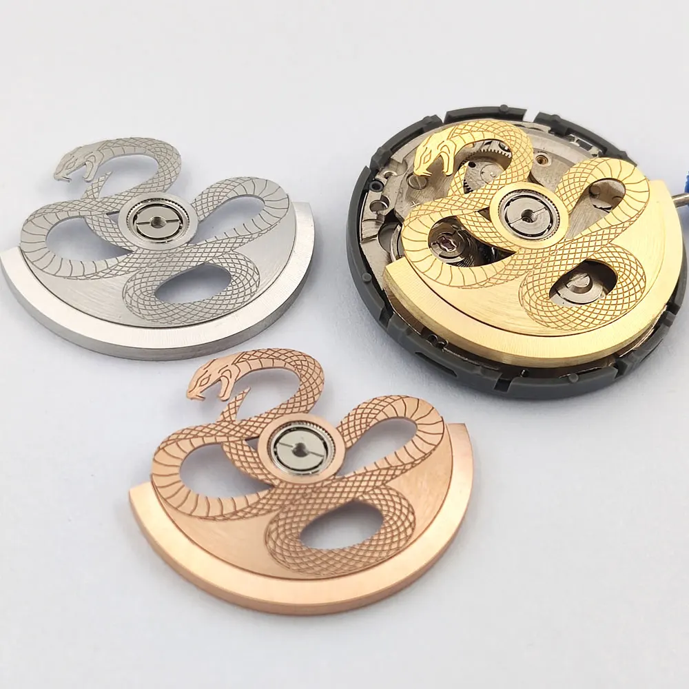 NH35 ساعة الدوارات حركات ثعبان نمط تتأرجح الوزن الدوارات يناسب NH34 NH35 NH36 NH38 حركات ساعة استبدال أجزاء