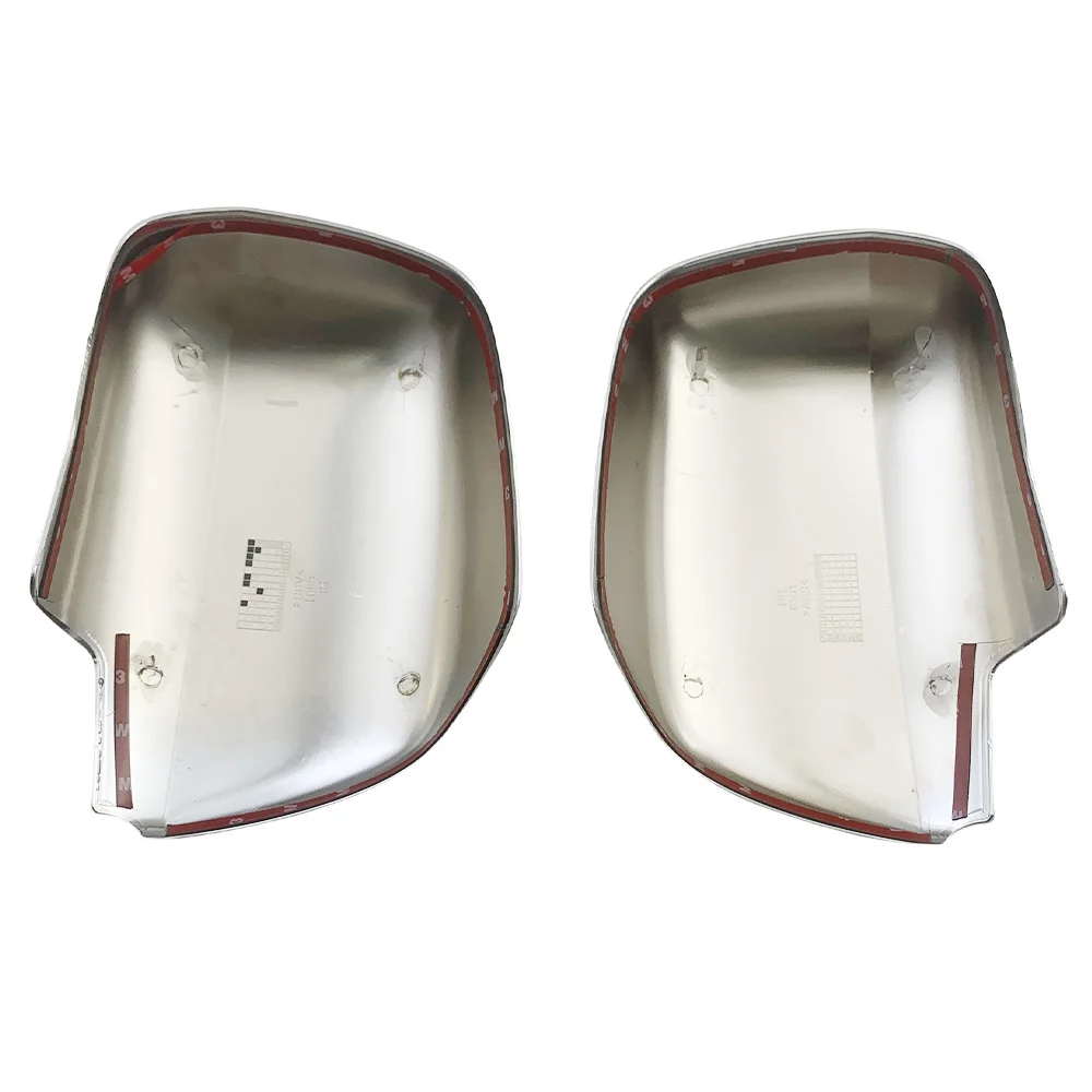 

Для Toyota Estima AHR10 XR30 XR40 2000-2005: Накладки на зеркала заднего вида из карбона с хромированным серебристым покрытием, декоративные элементы для автомобиля