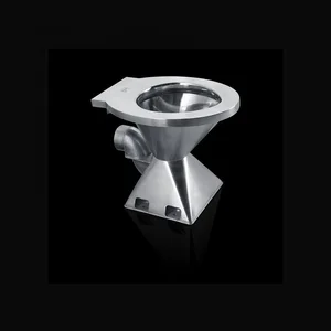 Kuge Stainless Steel Camping Toilet Portable Rv Toilet For Bus And Train