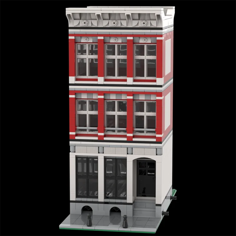 Stadt Street View Modell Moc Gebäude Ziegel Amsterdam Kanal Haus Modell Technologie Blöcke Geschenk Weihnachten Spielzeug DIY Montage