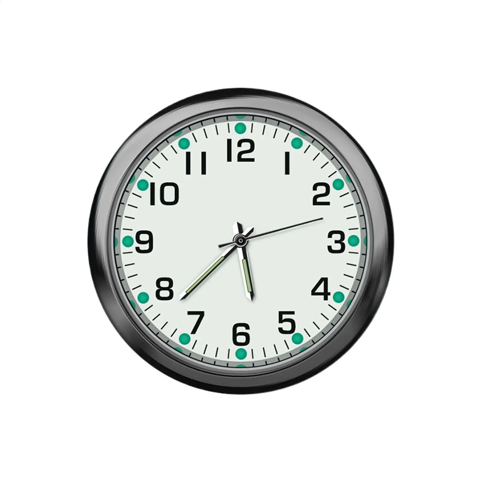 

Car Clocks For Dash Adhesive Small Luminous Watch Luminous Dashboard Clock For Boat Bike Golf Race Home Office Travel Outdoor