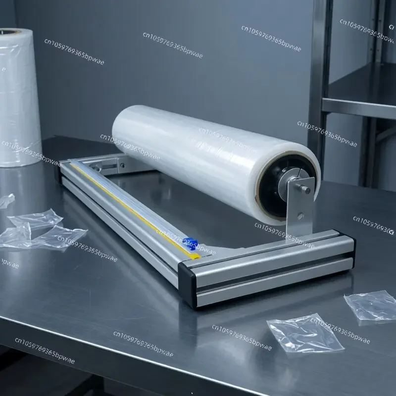 Self-contained Cutter Plastic Wrap Wrapping Packing Artifact Stretch Film Bracket  Film Baler