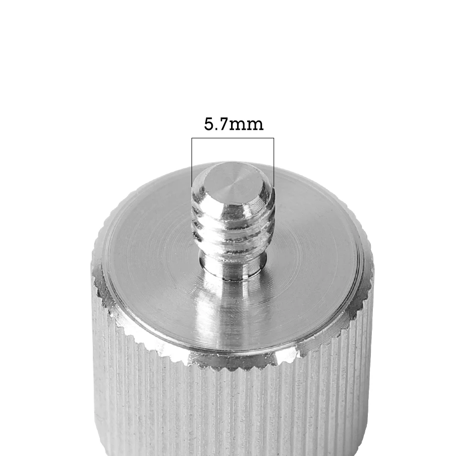 محول HILDA متعدد الوظائف مقاس 5/8 بوصة لمستوى الليزر 5/8 بوصة إلى 1/4 بوصة وحامل ثلاثي القوائم 5/8 بوصة، طراز عالمي #4