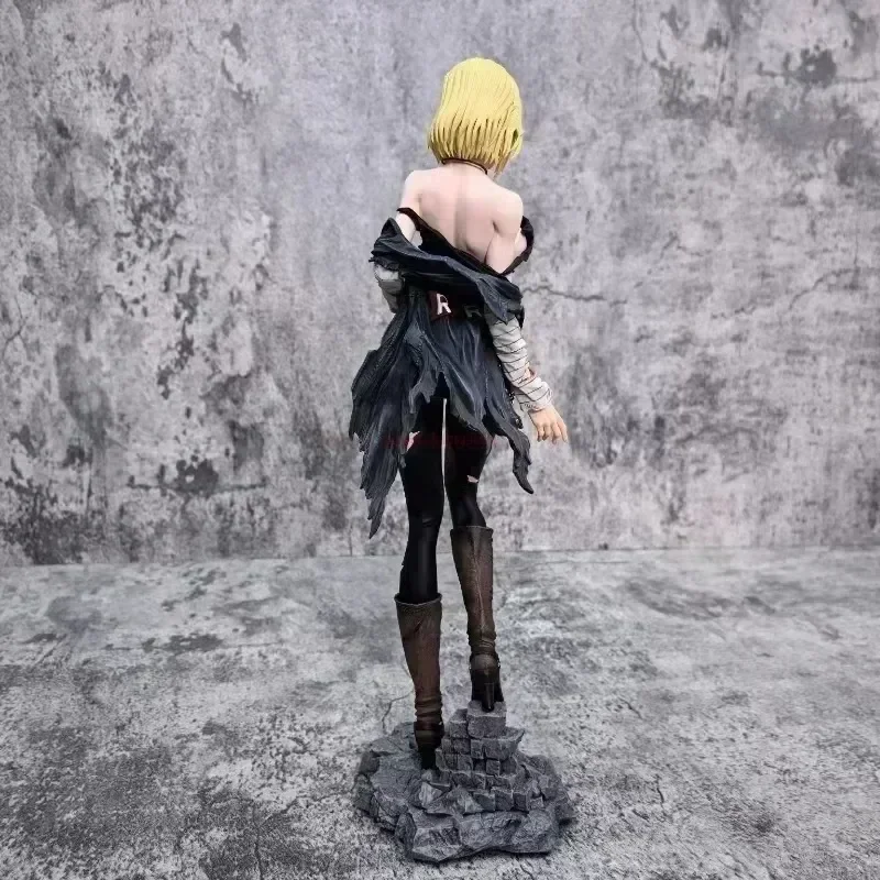 30cm Dragon Ball Z Figures Android 18 Anime Figure Doll Action Pvc Toys Collection Hero Belief X Hunter Fan Decor Children Gifts