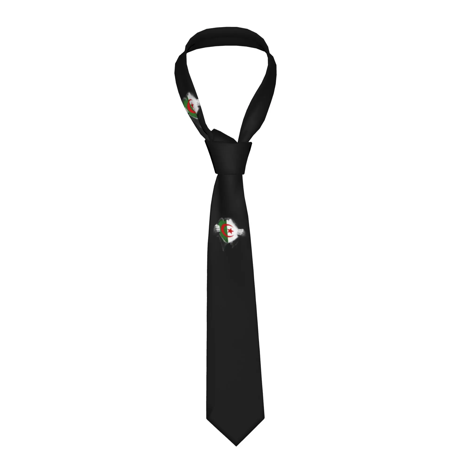 gravata-masculina-da-moda-com-bandeira-da-argelia-patriotica-e-orgulhosa-para-homens-de-negocios-com-raizes-argelinas