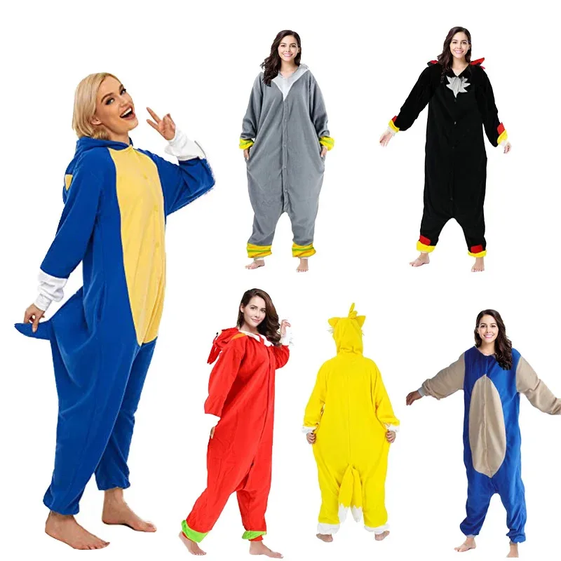 

l2025l New Cosplay Family Pajamas Animal Adult Women Cosplay Girl Onesie Cartoon Pijama Men Large Raccoon Kigurumi Kids Boy