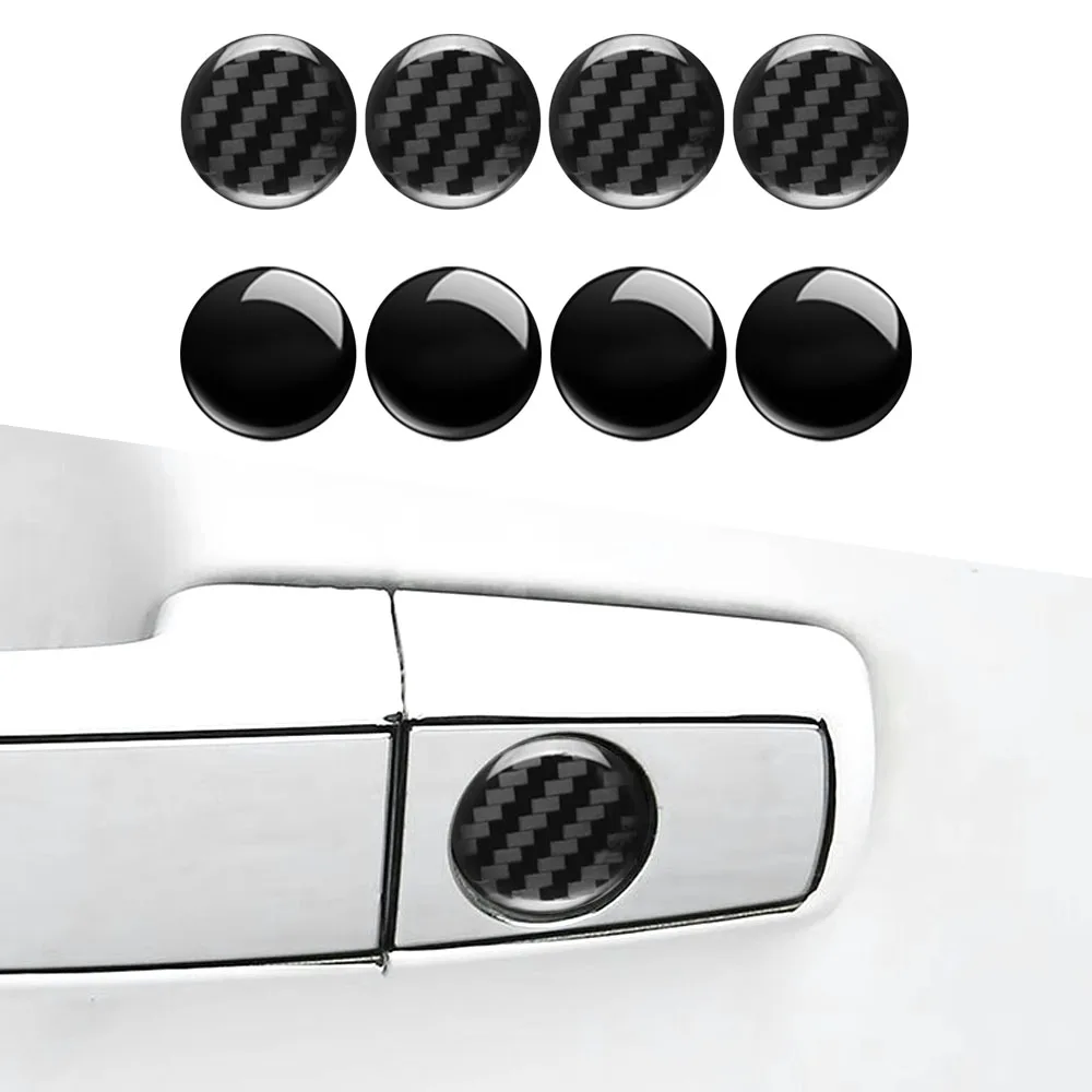 Car Door Lock Keyhole Sticker for Volkswagen Polo Jetta Tiguan Passat CC Golf R20 R36 EOS Scirocco Decoration Stickers Decor