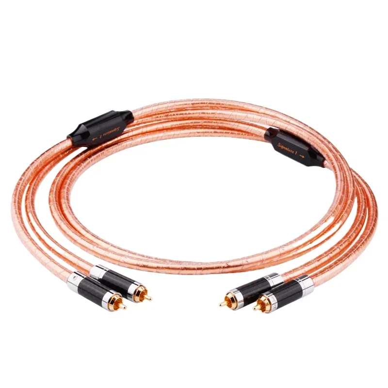 

OCC Square Core Copper RCA Cable XLR Balanced Cable HiFi Audio Power Amplifier CD Player Interconnect Signal Cable