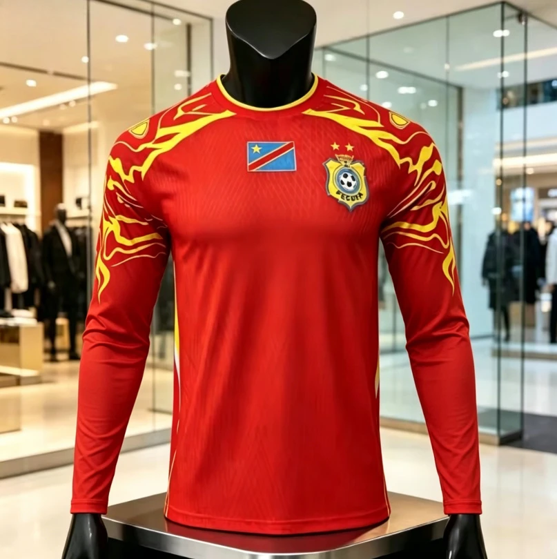 Congo Summer Round Neck Style Jersey Breathable Quick Drying Outdoor Sports Daily Training 3D Printing