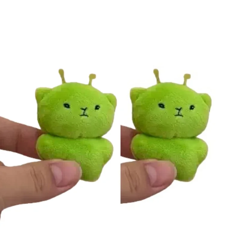 Neue Mini Alien Katze Invasion Erde handgemachte Puppe Anhänger super weiche süße Tasche Zubehör Geschenke super süß