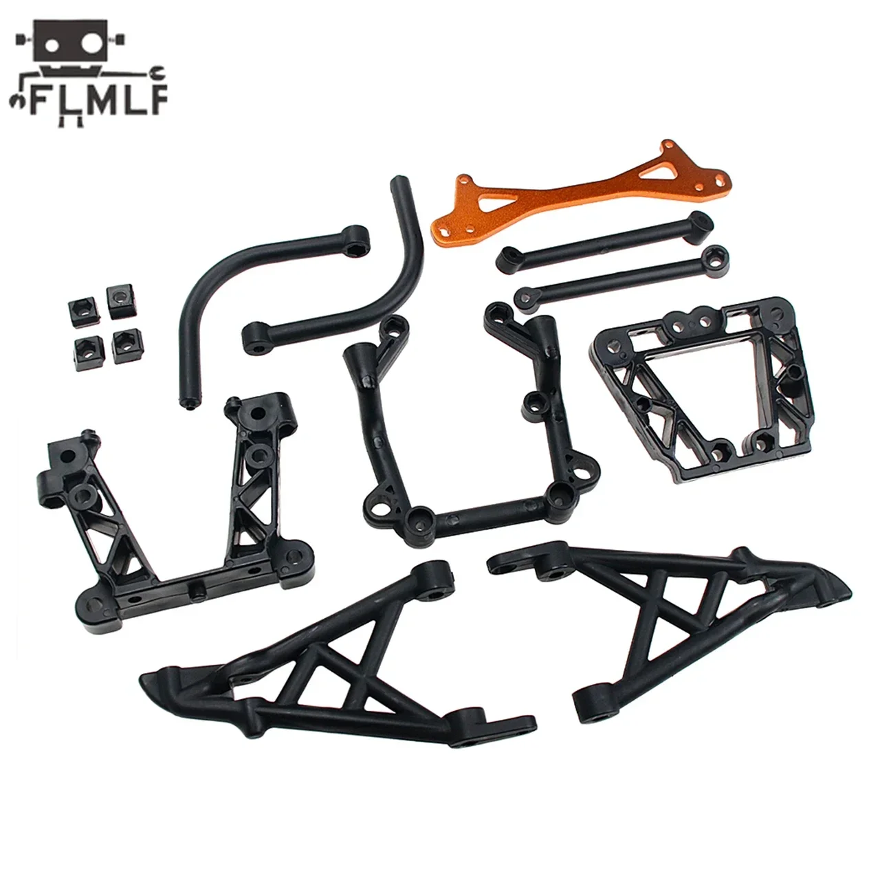 Rc Car Rear End Parts/Bulkhead/Shock Tower/Shock Mount Plate for 1/5 HPI ROFUN BAHA ROVAN KM BAJA 5B SS Truck Parts