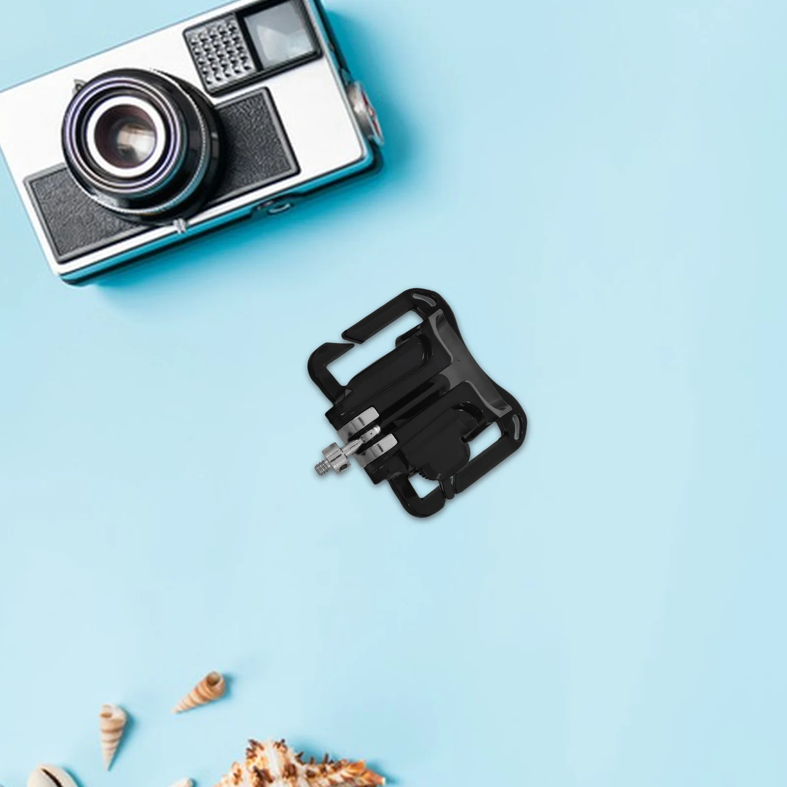 

Camera Waist Belt Buckle Quick Release Clip Small Sturdy Holder Attachment Plastic Outdoor Compact Clamp