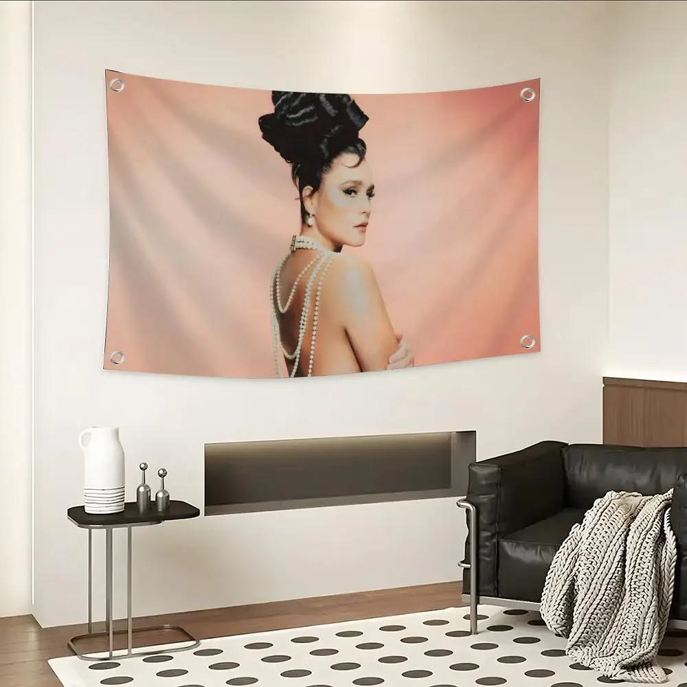 R&B, Disco Singer J-jessie Ware Flags  Camping Outdoor Garden room Decor  Wall Art Family Gifts