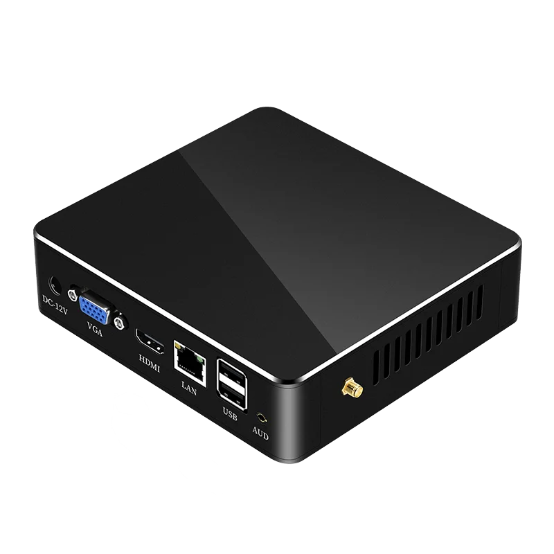 مجموعة Intel Core i7-5500U i5-4200U للكمبيوتر الصغير بدون مروحة تدعم كمبيوتر Linux Pfsense WiFi مع 4xUSB3.0 4xUSB2.0 1xHDMI #6