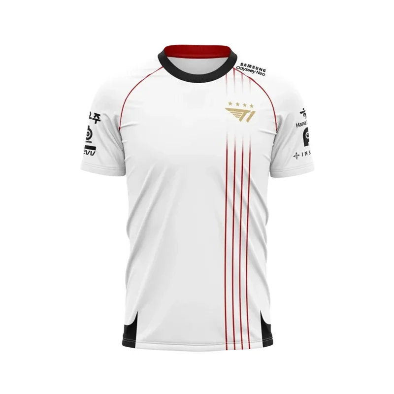 

LOL game, Rack esports men's team uniform, unisex T-shirt, Ion League over, World Championship jersey, fan support