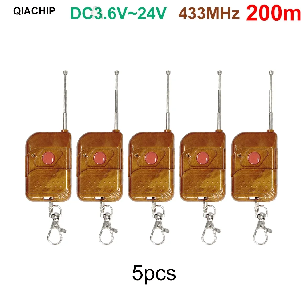 433 mhz Drahtlose RF Fernbedienung DC 3,6 V 5 V 9 V 12 V 24 V 1CH Mini relais Schalter LED Lampe Controller Micro Empfänger Sender DIY
