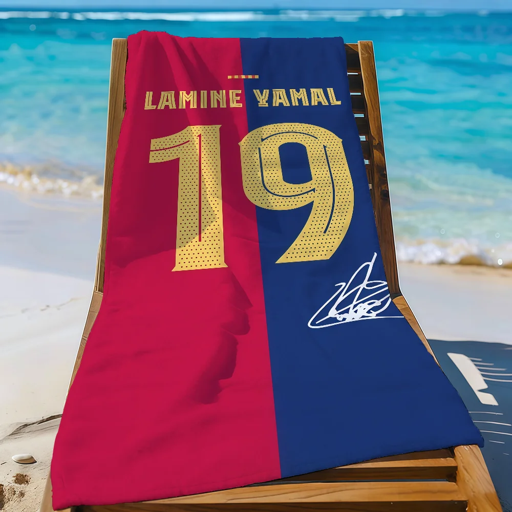 Football Star L-lamine Y-yamal Towel Quick Drying Beach Towels Are Suitable For Swimming Pools Camping Yoga And The Gym
