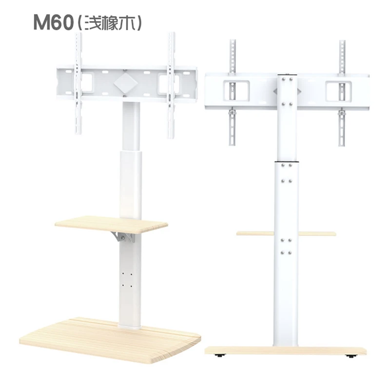 

Подставка для телевизора, поворотная высокая подставка для телевизора 32-60/65/70 дюймов, регулируемая по высоте портативная напольная подставка для телевизора Max VESA 620*400 мм