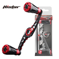 HISTAR NMB BB For Baitcasting Reel Fishing Rocker Arm 105mm CNC Body High Strength Dual Grip Handle Exquisite Metal Knob