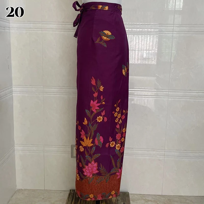 Etnische stijl Dai Tube Rok Sarong Maleisië Zuidoost-Azië Thais Traditioneel Dames China Xishuangbanna Dai Prestatiekostuum