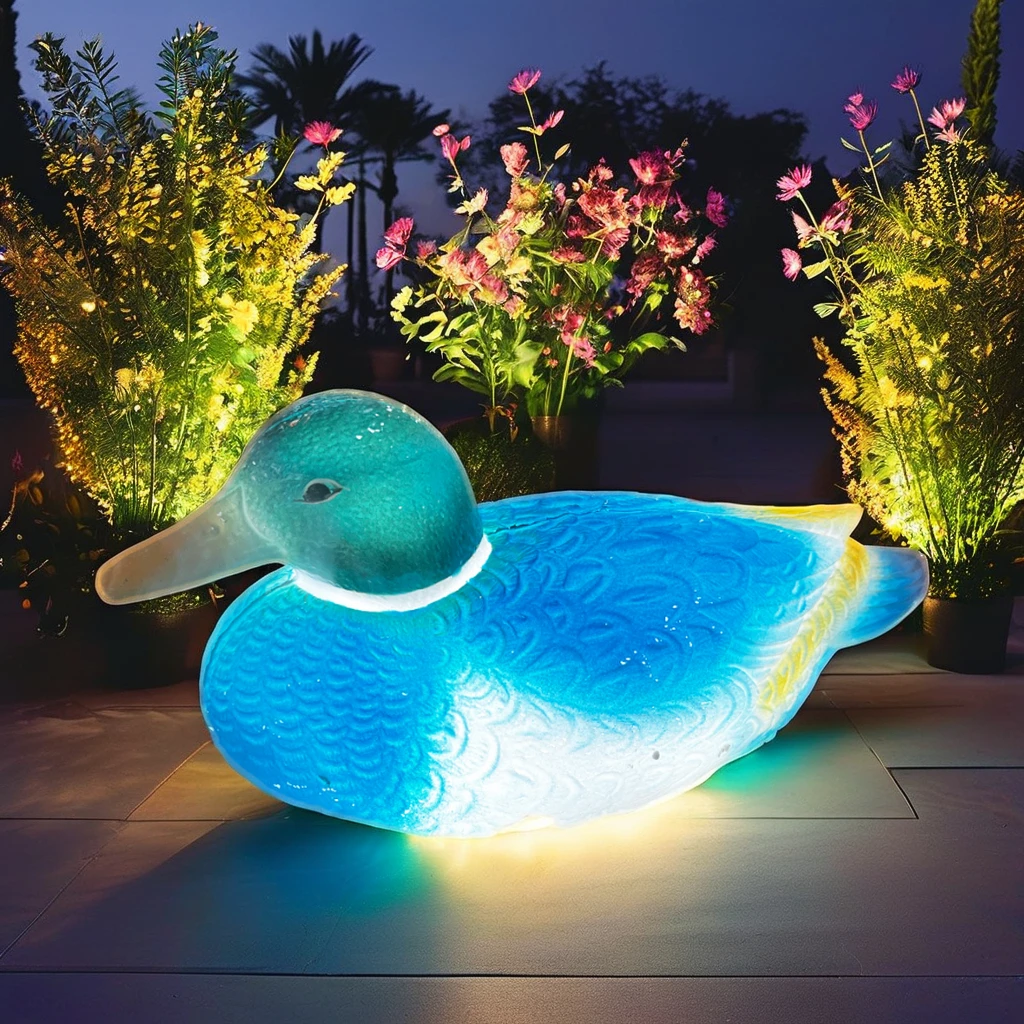 Zhongshan decorative lighting Special Gift Led Kids Duck Lamp Night Light For Garden Christmas Decor