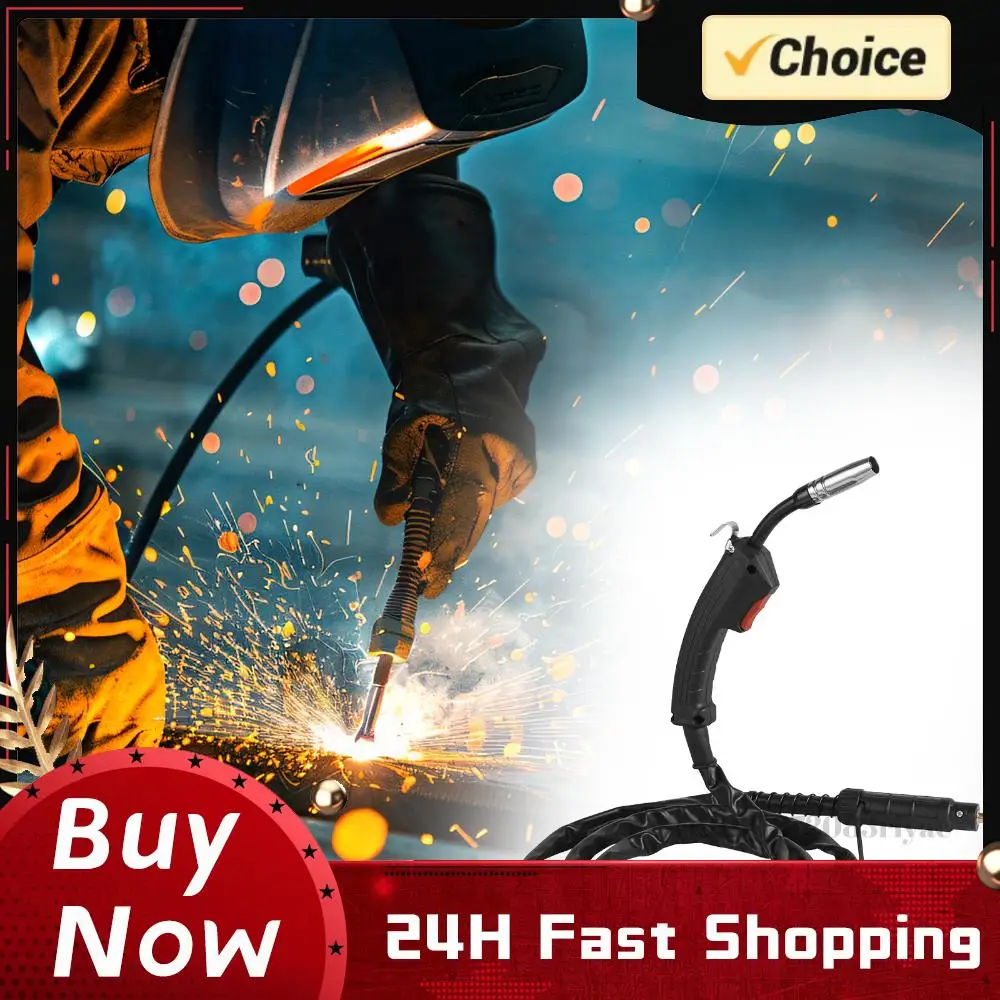 

Semiautomatic F180 180A FLUX MIG Welding Gun 2-meter MIG Welding Gun Torch Stinger Small Welding Machine Flux Cored Wire