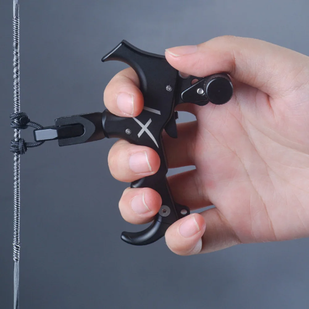 Adjustable Caliper Thumb Release Aid for Compound Bow 34 Fingers Trigger Grip Enhanced Comfort for Extended Use